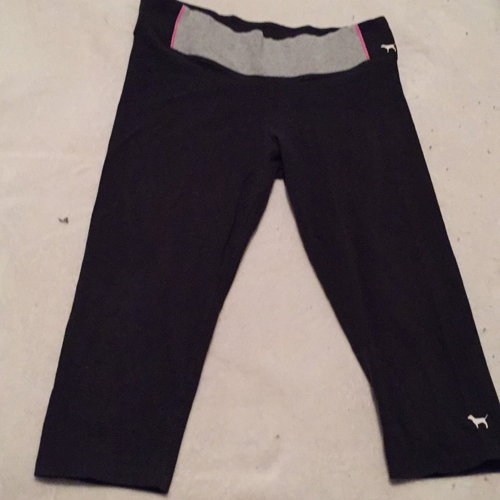 Victoria secret pink cropped leggings